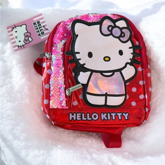 Hello Kitty Other - Hello Kitty Red Backpack NWT